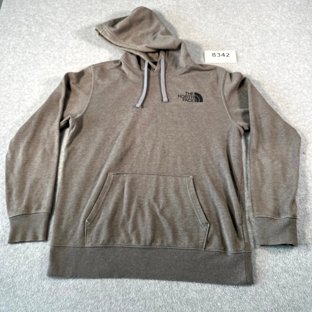 The North Face‎ Hoodie Mens Medium Brown Cotton Never Stop Exploring Graphic